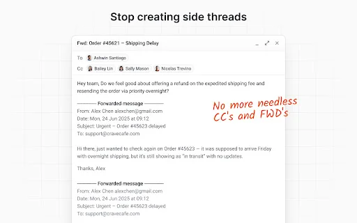 Streak Email Sharing for Gmail ডাউনলোড করুন – ইমেইল শেয়ারিং সহজ করুন - Screenshot 4