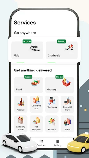 Uber ডাউনলোড করুন – রাইড শেয়ারিং এবং ট্যাক্সি সার্ভিস অ্যাপ - Screenshot 1