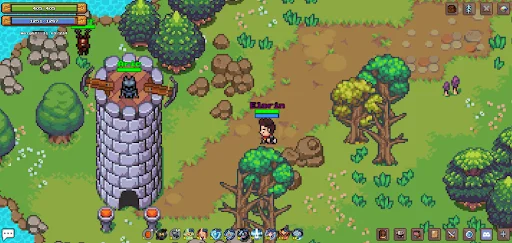 Definya: 2D MMORPG ডাউনলোড করুন – সেরা পিক্সেল অনলাইন গেম - Screenshot 3