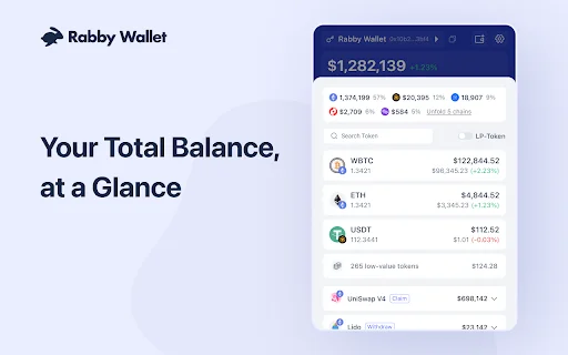 Rabby Wallet ডাউনলোড করুন – সেরা Ethereum ও EVM ক্রিপ্টো ওয়ালেট - Screenshot 2