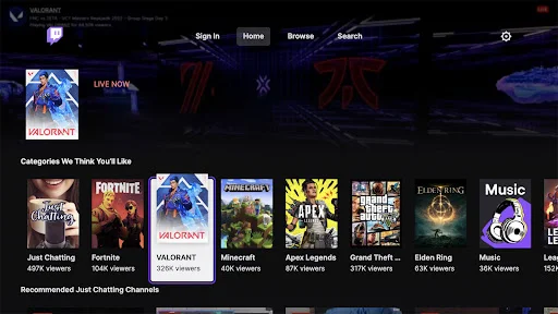 Twitch ডাউনলোড করুন – লাইভ স্ট্রিমিং এবং গেমিং কমিউনিটি - Screenshot 19