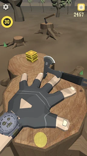 Knife Finger Game ডাউনলোড করুন – সেরা ফাইভ ফিঙ্গার ফিলেট গেম - Screenshot 4