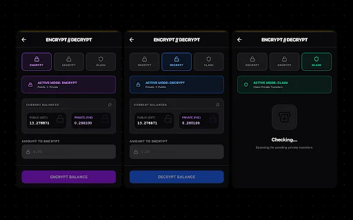 0xio Wallet ডাউনলোড করুন – Octra নেটওয়ার্কের জন্য সেরা ক্রিপ্টো ওয়ালেট - Screenshot 4