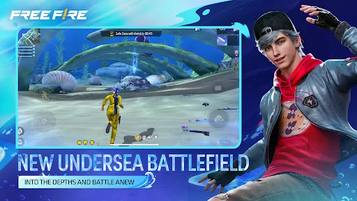 Free Fire: Undersea Mystery ডাউনলোড করুন – সেরা ব্যাটল রয়্যাল গেম - Screenshot 3