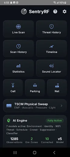 Anti-Spy RF Device Detector AI ডাউনলোড করুন – সেরা স্পাই ডিটেক্টর - Screenshot 7