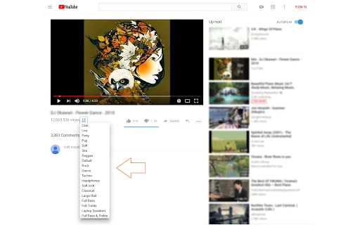 Equalizer for YouTube™ ডাউনলোড করুন – সেরা অডিও সাউন্ড কোয়ালিটি - Screenshot 1
