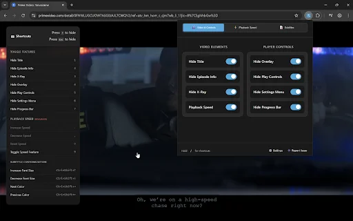 Prime Video Enhancer ডাউনলোড করুন – প্রাইম ভিডিওর ঝামেলা দূর করুন - Screenshot 5