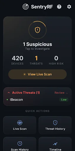 Anti-Spy RF Device Detector AI ডাউনলোড করুন – সেরা স্পাই ডিটেক্টর - Screenshot 6