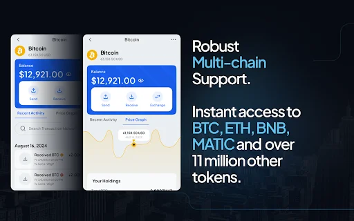 Hero Wallet ডাউনলোড করুন – নিরাপদ এবং দ্রুত মাল্টি-চেইন ক্রিপ্টো ওয়ালেট - Screenshot 2
