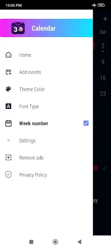 US Calendar 2026 ডাউনলোড করুন – ছুটির দিন ও রিমাইন্ডার সহ - Screenshot 2