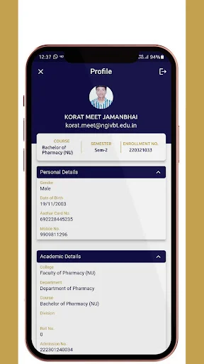 Noble University অ্যাপটি ডাউনলোড করুন – গ্লোবাল ভিশন শিক্ষা - Screenshot 3
