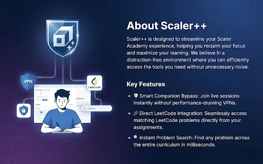 Scaler++ ডাউনলোড করুন – Scaler একাডেমি ড্যাশবোর্ড সহজ করুন - Screenshot 5