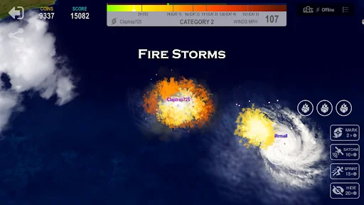 Hurricane.io ডাউনলোড করুন – শক্তিশালী হারিকেন গেম খেলুন - Screenshot 8