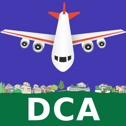 Washington Reagan Airport DCA ডাউনলোড করুন – ফ্লাইট তথ্য
