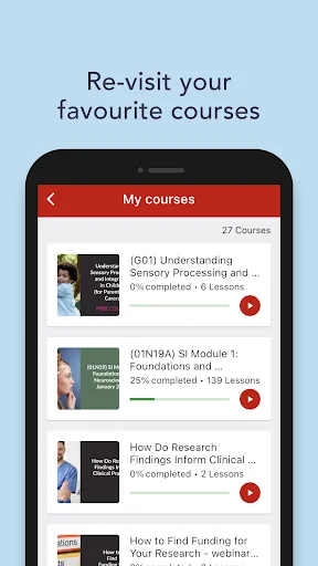 Sensory Integration Education অ্যাপ ডাউনলোড করুন – বিশেষজ্ঞ কোর্স শিখুন - Screenshot 3