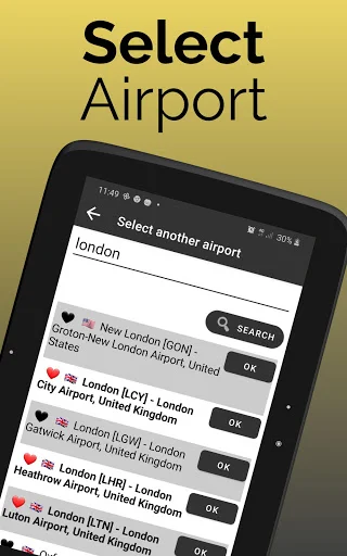 Bristol Airport Flight Info ডাউনলোড করুন – ফ্লাইটের সময়সূচী আপডেট - Screenshot 15