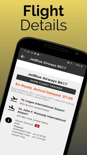 Bristol Airport Flight Info ডাউনলোড করুন – ফ্লাইটের সময়সূচী আপডেট - Screenshot 4